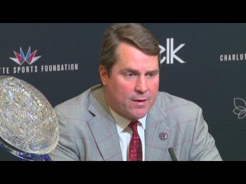 Will Muschamp And Bronco Mendenhall Belk Bowl Press ConferenceU