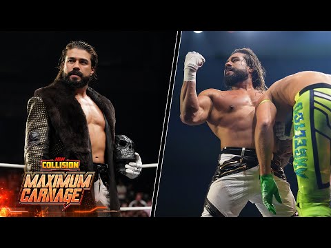 Andrade el Idolo vs Angelico: MATCH HIGHLIGHTS | AEW Collision, 1/17/26