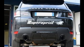 preview picture of video 'Range Rover Sport Supercharger 2014 - Sound - Full Supersprint exhaust'