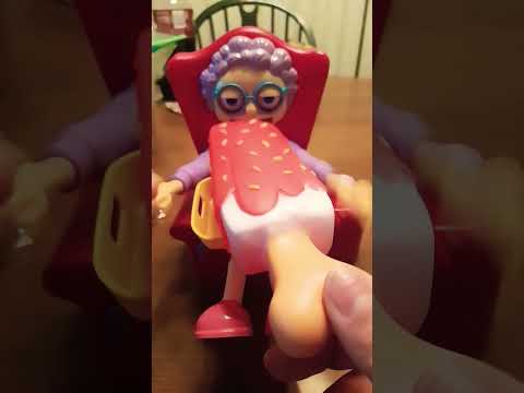 Granny is so happy with the ice cream pop #trendingshorts #viralvideo #ytshorts #granny