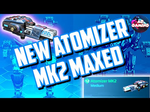 [WR] ⚡ NEW Maxed ATOMIZER On The Live Server - Mk2 Max Gameplay | War Robots 5.8