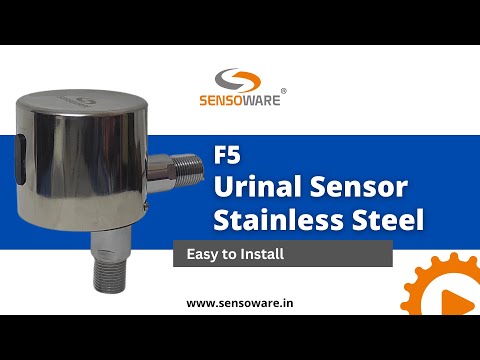 Automatic Urinal Sensor F5 Exposed Stainless Steel