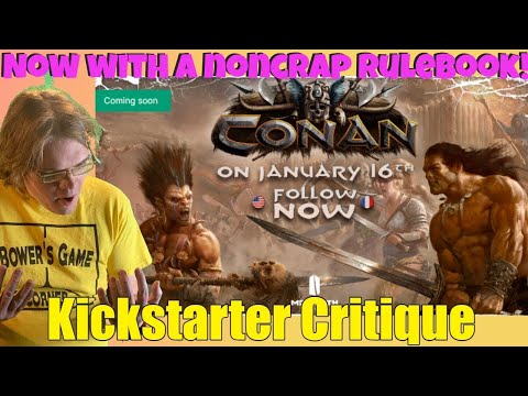Conan by Monolith: Red Nails Expansion and Versus Mode - Kickstarter Critique Review *Take 2*
