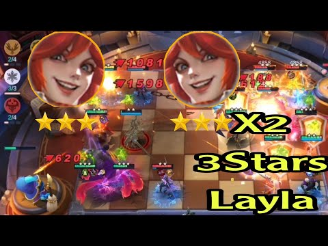 Double 3 Stars Layla? Hack Damage 1 Shot 1 Kill Asta 2nd Skill / Magic Chess / Mobile Legends.