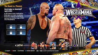 WWE 2K24: 40 Years Of WrestleMania - All Showcase 