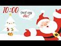 CHRISTMAS ANIMATED 10 MINUTE TIMER with CHRISTMAS MUSIC