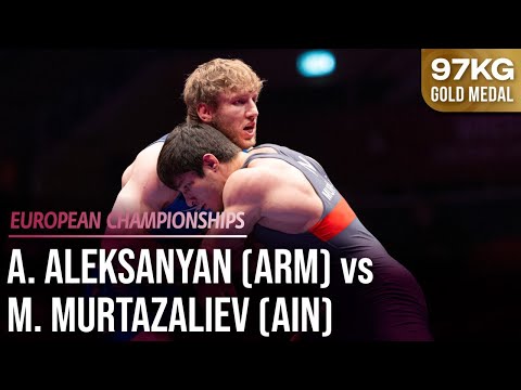 Magomed MURTAZALIEV (AIN) vs. Artur ALEKSANYAN (ARM) | '24 97kg Europameisterschaft | Goldmedaille