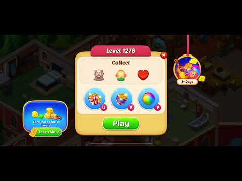 Matchington Mansion Level 1276 | No Booster Match3