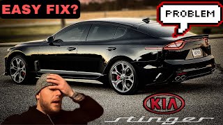 COMMON ISSUE with the KIA STINGER!