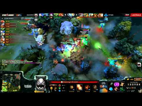 Alliance vs Cloud9   Game 1   StarLadder 12 Lan Final Highlights