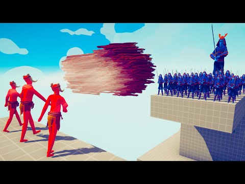 3 SPEAR THROWER GOD vs 100x UNIT | TABS - Totally Accurate Battle Simulator