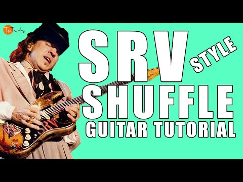 Fun and Flashy Stevie Ray Vaughn Style Blues Shuffle - Guitar Tutorial