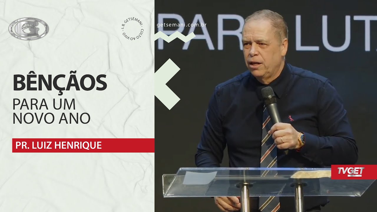 Bênçãos para um novo ano | Pr. Luiz Henrique | Culto de Libertação | 10/01/2025