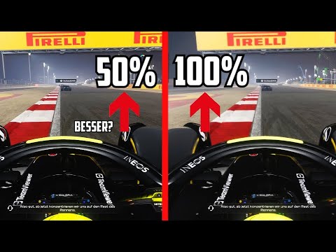 50% vs 100% RENNDISTANZ in F1: PRO & CONTRA