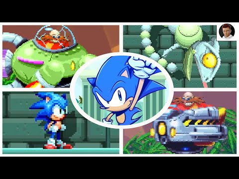 Sonic Quantum Collision (Sonic Fan Game Demo) All Bosses (NO DAMAGE)