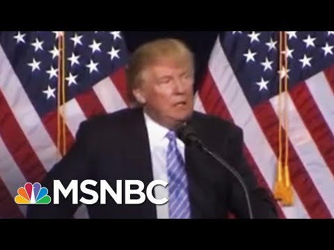 President Donald Trump Remarks May Undo His Racist Policies | Rachel Maddow | MSNBC