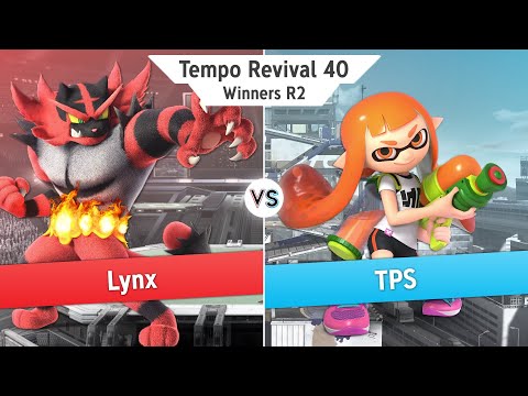 Tempo Revival 40 - Lynx (Incineroar) Vs. TPS (Inkling) - WR2 - Smash Ultimate