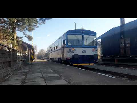 |Vlaky| Os 24716 odjíždí z Konice + úžasný pozdrav 8.3.2022.