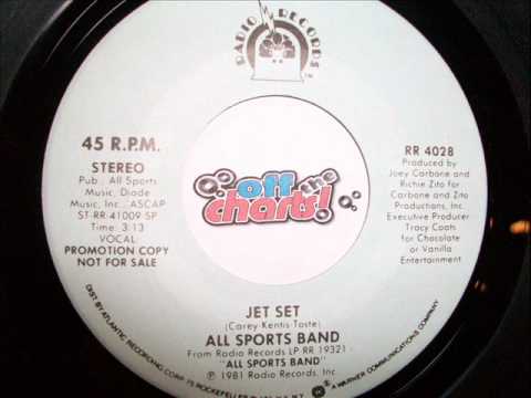 All Sports Band - Jet Set ■ Promo 45 RPM 1981 ■  OffTheCharts365
