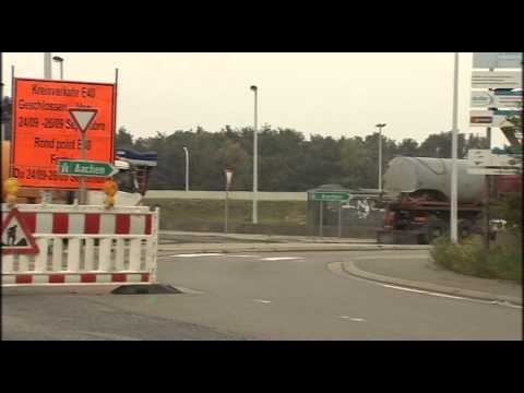 Kreisverkehr an der Herbesthaler Straße gesperrt