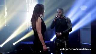 Jason Derulo featuring Jordin Sparks &quot;Vertigo&quot;  Live @ Walmart Soundcheck