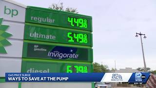 Gas prices soar, how drivers can save at the pump