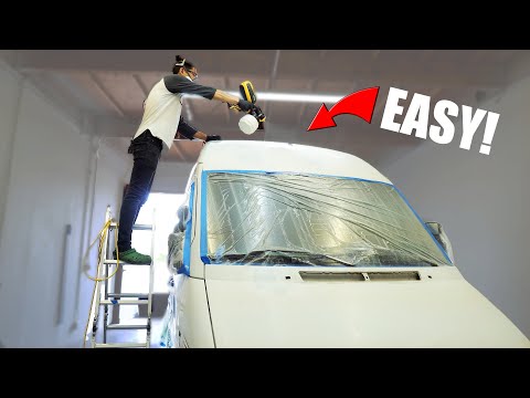 The BEST Way to Paint Your Car on a Budget | DIY Campervan Paint Job