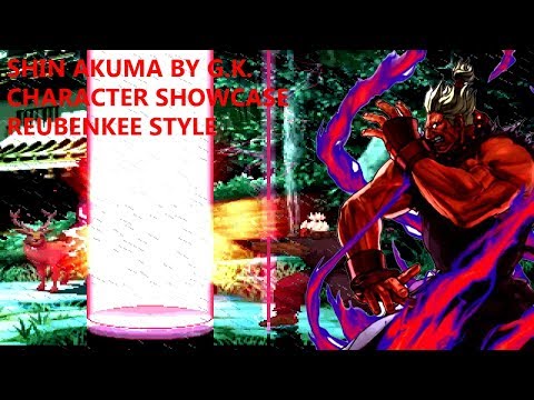 Mugen - Shin Akuma Super Move Showcase - By GK - 真・豪鬼超必殺技人物介紹