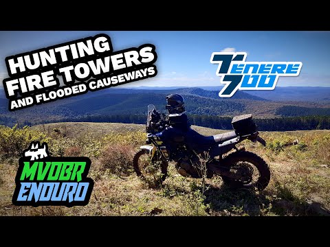Epic Solo Adventure: Lost Fire Towers And Flooded Causeways - Tenere 700 - MVDBR Enduro #242