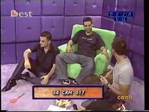 Mert Yücel & Göknil Gökmen @ Best TV - Yunus Günçe DEJAVU Show 2001