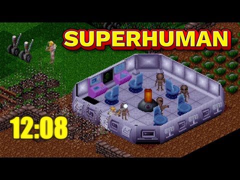 X-COM Superhuman Speedrun in 12:08 (OpenXCom)