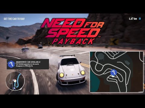 NEW Abandoned Car Location Silver Six Porsche NFS Payback