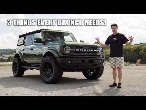 NEW BRONCO gets Vossen SUPER DEEP Wheels!