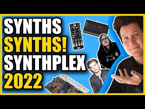 Synth, Synths, Speakers, Pedals and Synths - Synthplex 2022