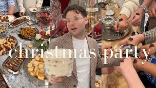 Hosting a 30-Person Christmas Party from Start to Finish | Prep, Plan and Cook with Me