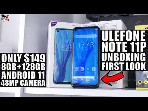 Ulefone Note 11P Unboxing & First Look: Do You Really Need 8GB RAM? (1/5)