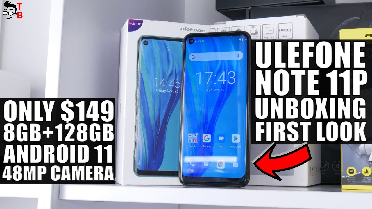 Ulefone Note 11P Unboxing & First Look: Do You Really Need 8GB RAM? (1/5)
