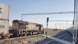 preview picture of video 'FULL HD || ELECTRIFICATION AND DOUBLE LINE WORK HALF COMPLETED_RAJASTHAN MARWAR JC TO AHEMEDABAD'