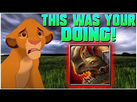 This STAMPEDE Was Your Doing Simba! | 1v1 Random Hero | WC3 | Grubby