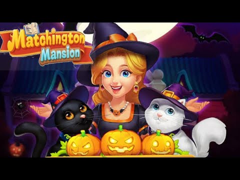 Matchington Mansion - Spooky Soiree Decorations Gameplay