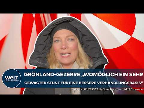 GRÖNLAND: Trump-Skandal aufgedeckt! Bedürftige als Amerika-Fans inszeniert und mit Essen gekauft