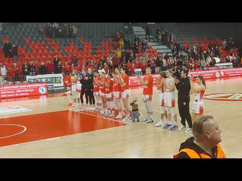 DVTK vs Sopron 22/23, Euroliga - Ünneplés