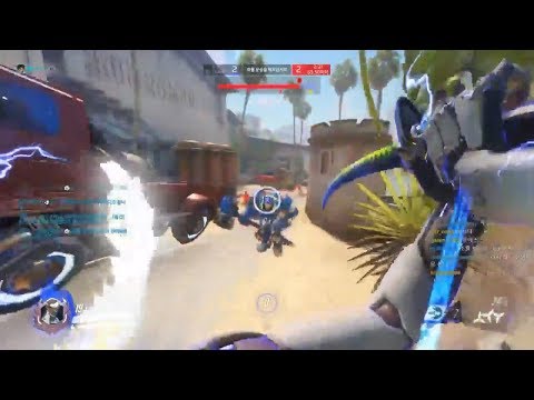 Overwatch Rank 1 Korean Genji God WATER Showing His Gameplay Skills
