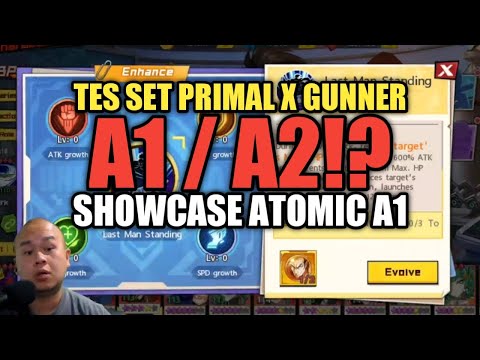 TES ATOMIC PVP : PRIMAL / GUNNER SET? - ONE PUNCH MAN : The Strongest