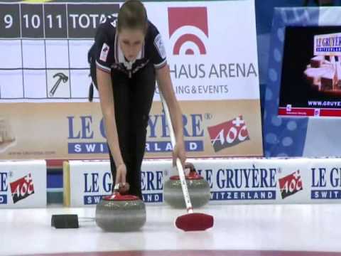 ECC2012 Curling highlight: Amazing take-out by Second