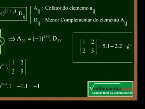 Matemática - Determinantes (Segunda Parte)