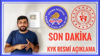 KYK RESMİ AÇIKLAMASI - KYK YURT İZNİ İLE İLGİLİ AÇIKLAMA BURS NASIL KE