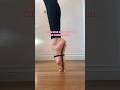 INSIDE A POINTE SHOE #foot#ballerina#pointeshoe#feet#dancer#funfact#arch#cool#viral