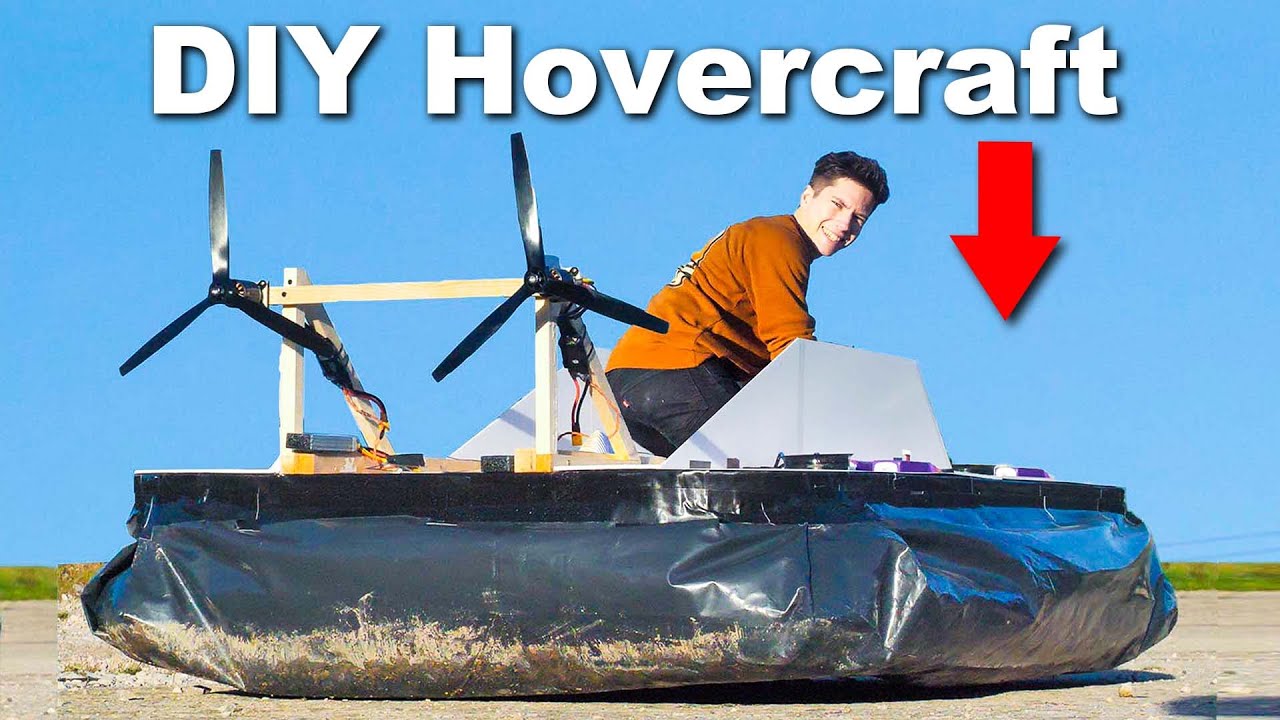 Membangun hovercraft LISTRIK