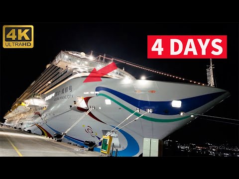 Riding China's First Luxury Cruise Ship｜4-Day Tour of the China-Japan-Korea Route